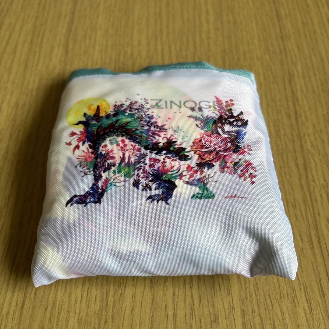 モンスターハンター　ジンオウガ　エコバッグ ジンオウガ】モンスターハンター ぬいぐるみ付きエコバッグ