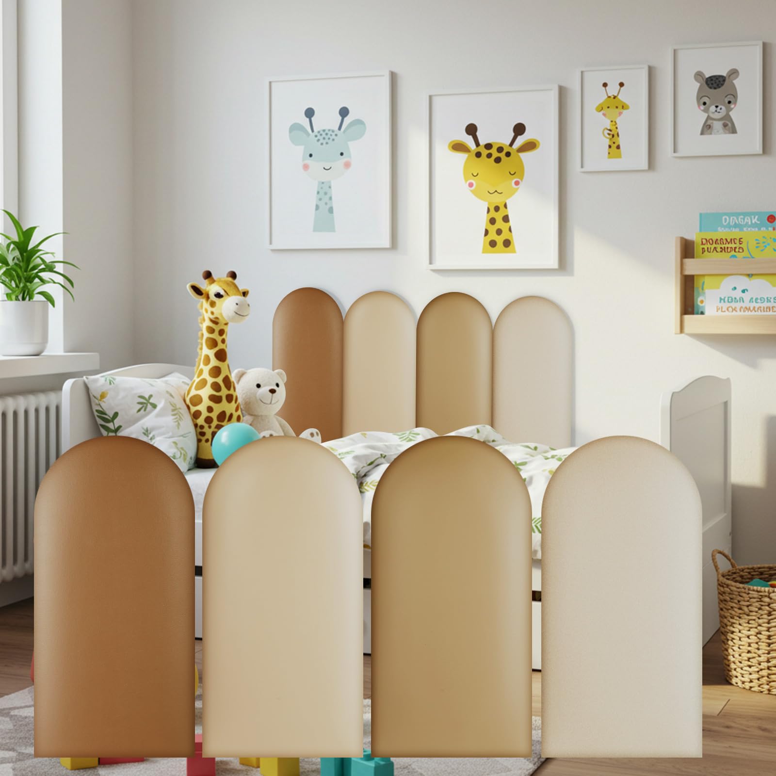Photo 1 of Jetec 4 Pcs Foam Wall Padding Panels
