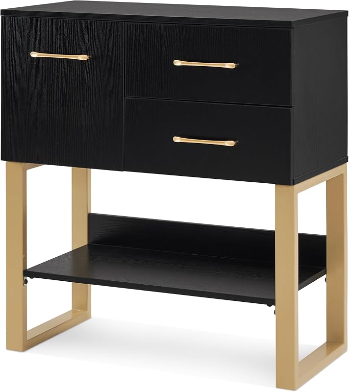 BarberPub Styling Station, Wall Mount Storage Cabinet 3185 (Black) | BarberPub Salon Station, Salon Equipment for Hair Stylist, Beauty Makeup Organizer with Drawers & Shelf 3185 (Black)