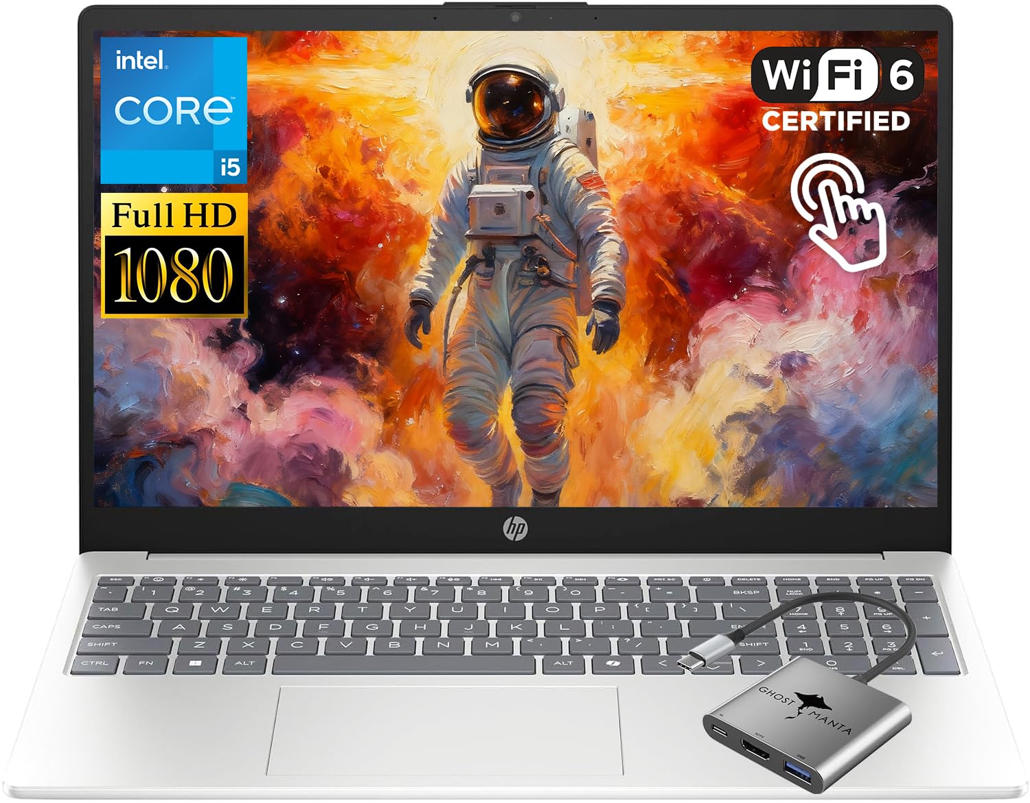 Amazon.co.jp: HP 15.6インチ FHD タッチスクリーンノートパソコン