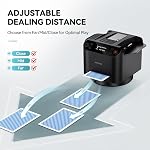 KPAW Automatic Card Shuffler for 1-2 Decks with Dual Modes, USB-C Rechargeable, Low Noise Compatible Card Shuffler Machine for Home Card Game, Travel (Black 1) | 4 Drawing Remotes, Built-in Gameplays, 360°/180° Deal, for Poker,Texas Hold'em,Custom,Br