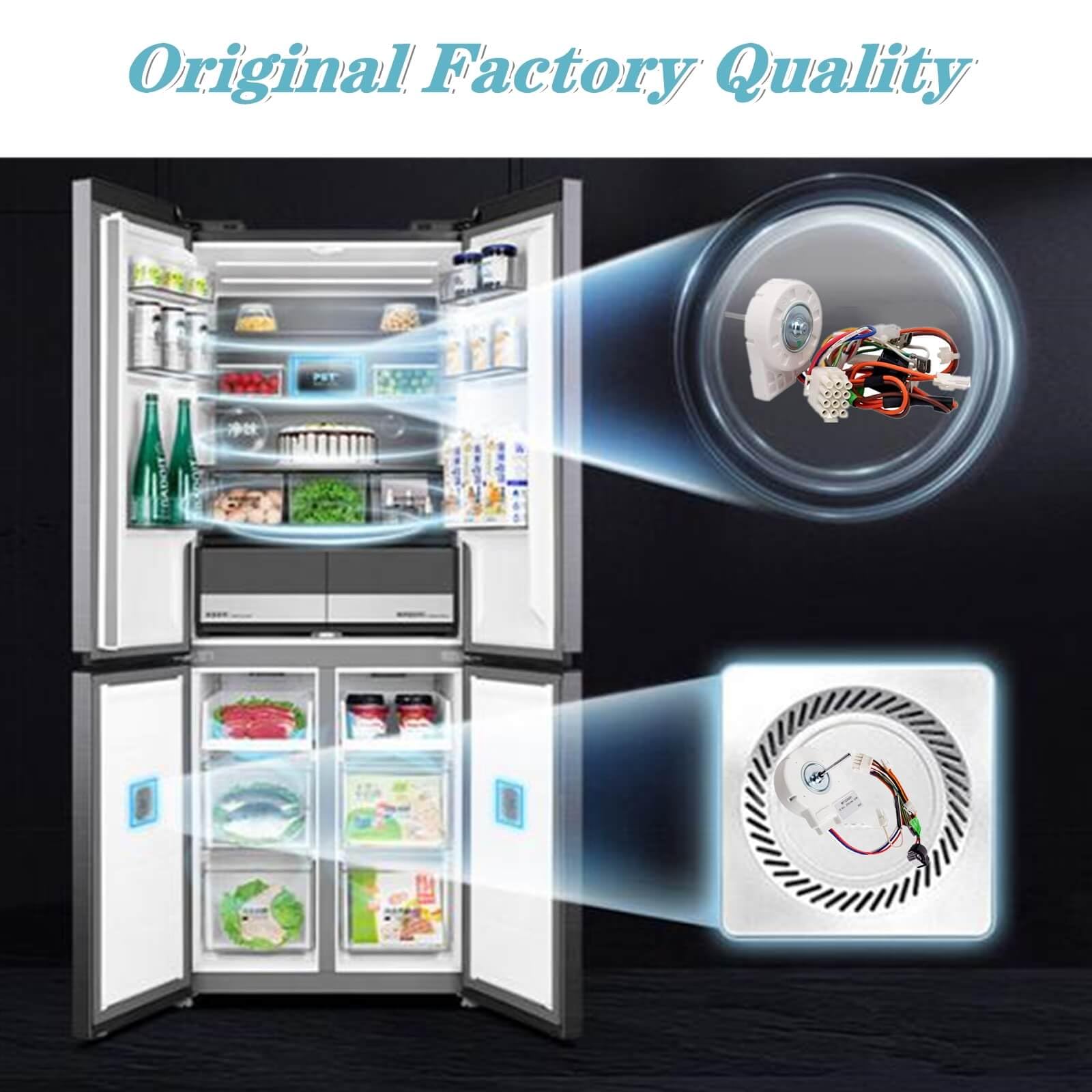 Motore Ventola Evaporatore Frigorifero, Compatibile Con - Foto 9