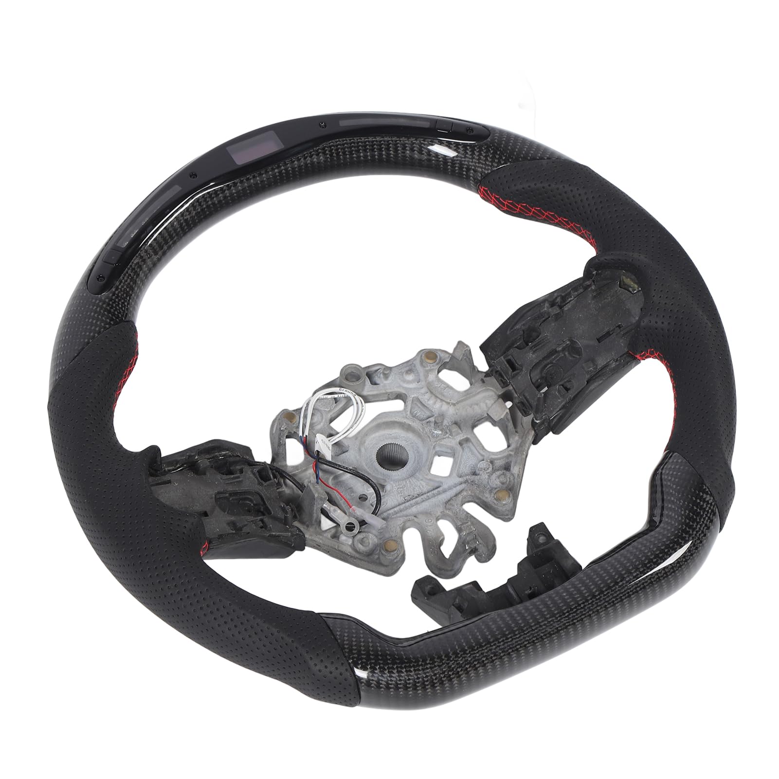 Flat Bottom D Type Racing LED Steering Wheel for S Clubman F54