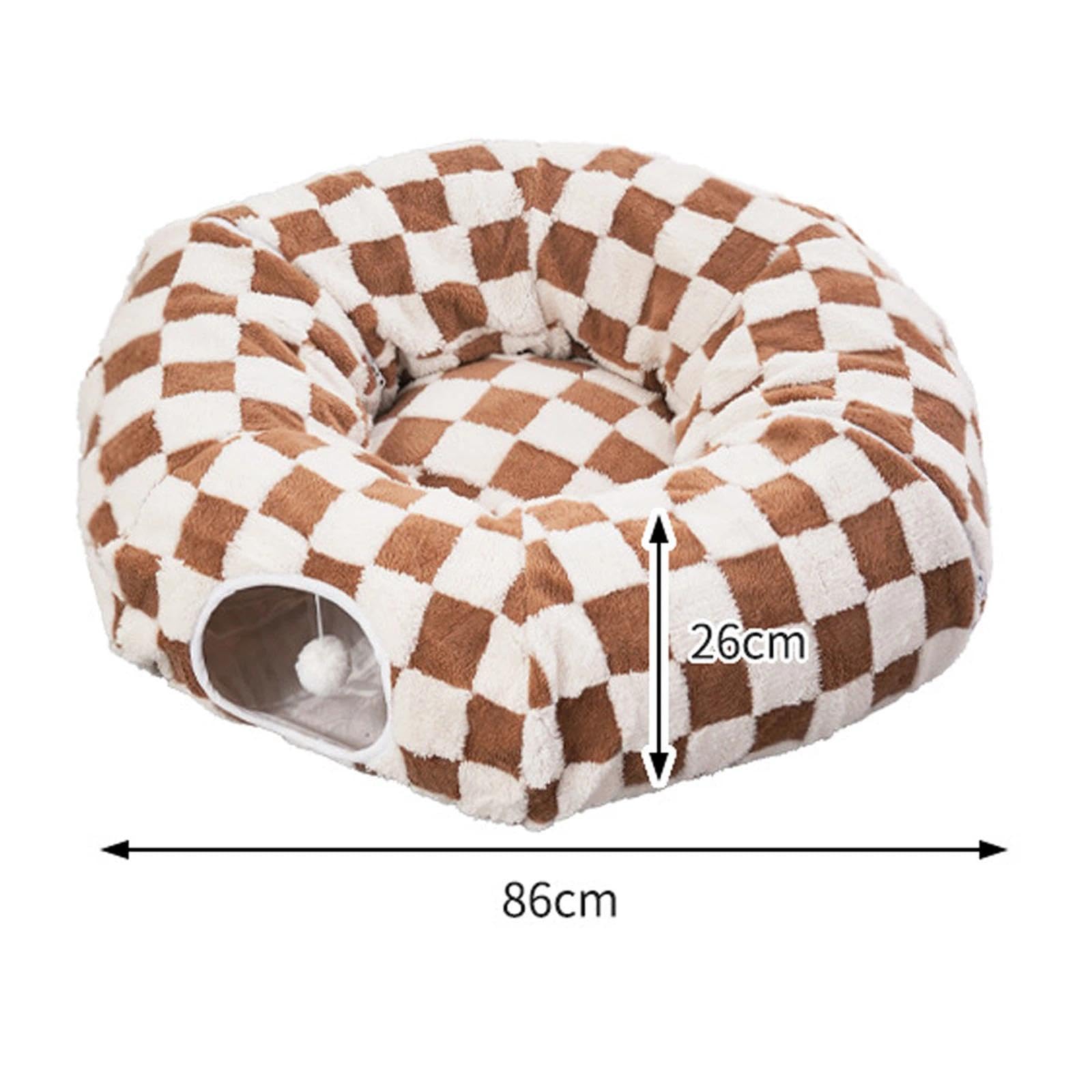 Spieltunnel Für Dackel,Dachshund Tunnel Bed,faltbares Katzen Tunnel(A)