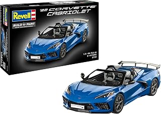Revell 07750 Corvette C8 Cabriolet 1:25 Scale - Unbuilt/Unpainted Plastic Model Kit