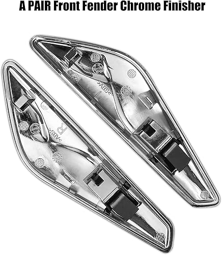 Miniatura 2 de Acabado cromado para guardabarros laterales delanteros para BMW X3 X4 F25 F26 2013-2017 Reemplazar 51117338570 51117338569 Derecho, Izquierdo, Panel