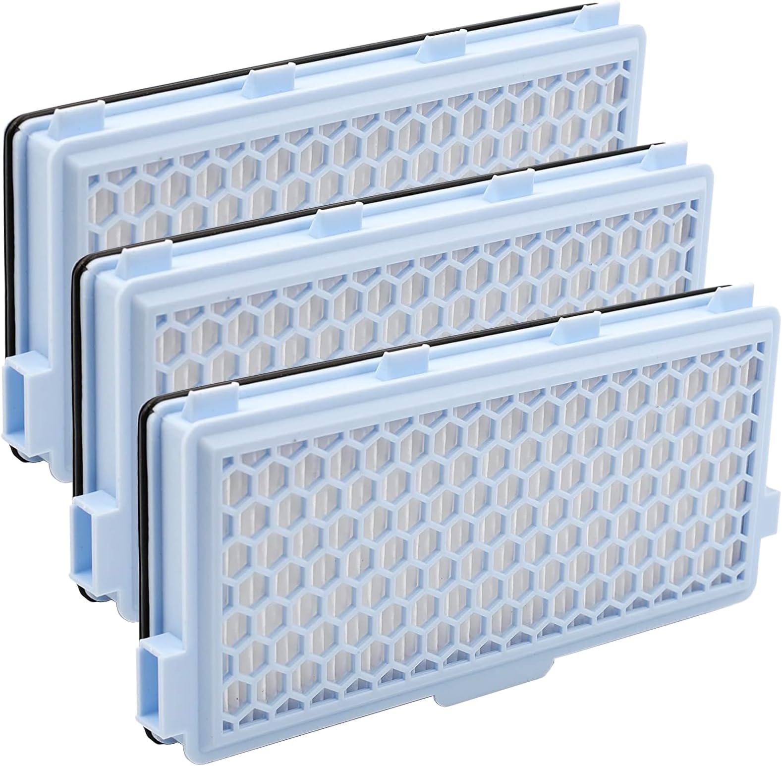 3 Pack SF-HA 50 Hepa Air Clean Filter Replacement for Miele Vacuum Cleaner Accessories S4 S5 S6 S8 S8000 S8999 S6000 S6999 S5000 S5999 S4000 S4999 Complete C2 Complete C3 Compact C1 Compact C2