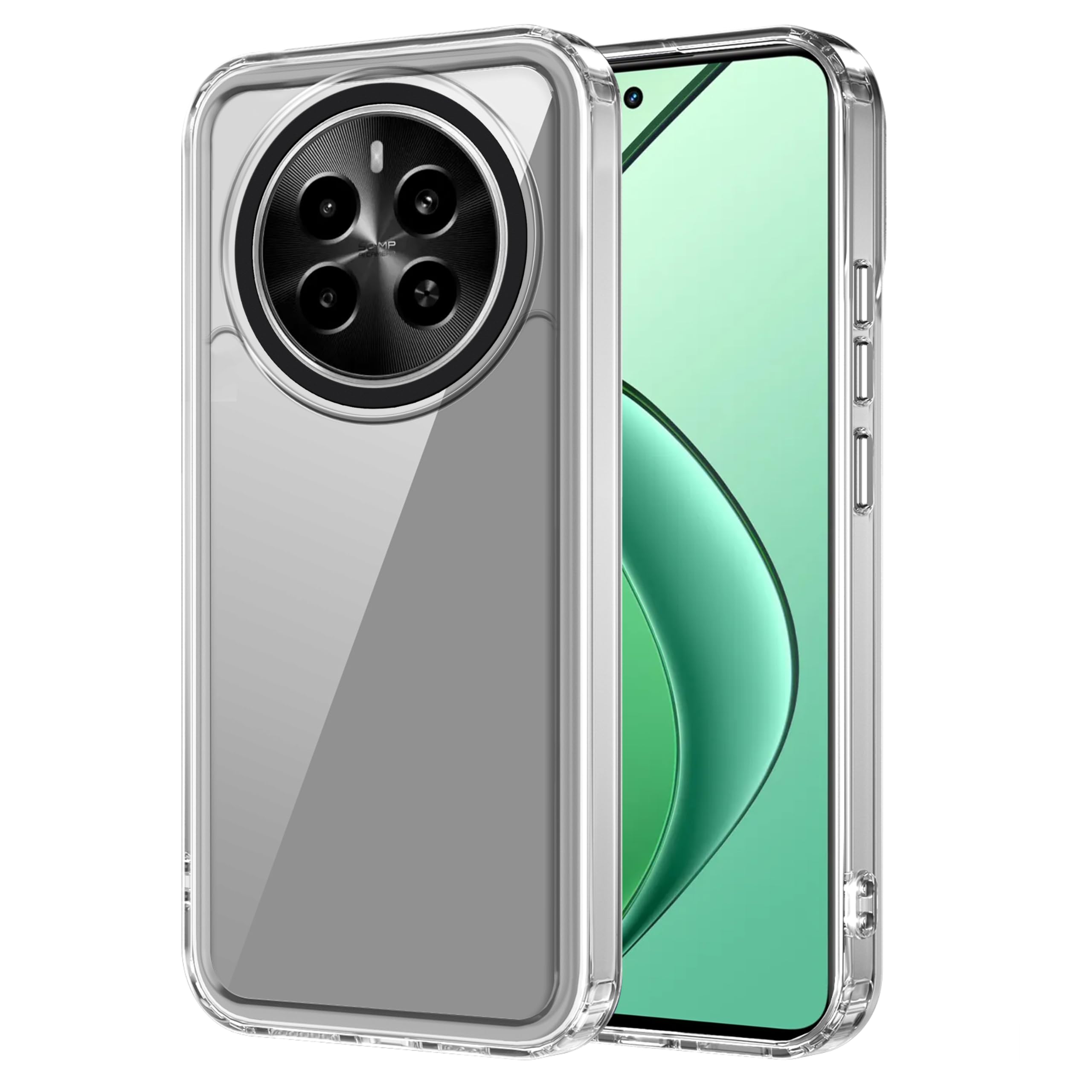 Zapcase Back Case Cover for Realme Narzo 70 5G | Compatible for Realme Narzo 70 5G Back Case Cover | Case Cover with Camera Protection | (TPU + PC | Transparent) (B0D453MS96) Amazon Price History, Amazon Price Tracker