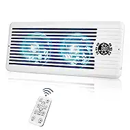 TMYICE Register Booster Fan for 4" x 12" Register Holes, Smart AC Vent Booster Fans Improves Heating & Cooling with Remote and Thermostat Control,10-Speed Quiet Vents Fan for Floor Ceiling