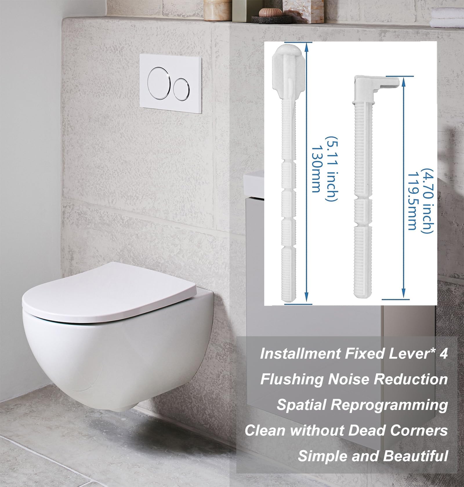 Plaque d'actionnement de chasse d'eau double compatible avec les systèmes de réservoir de toilette Geberit à surface miroir Sigma20 115.778.KJ.1, argent brillan