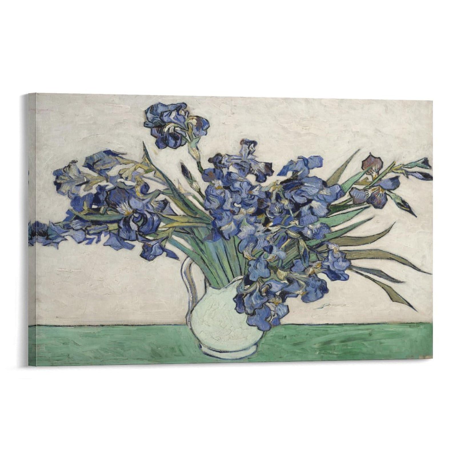 ゴッホ アイリス 花瓶　アイリスのある花瓶 インテリア 額縁 花瓶のアイリス 【8号】 フィンセント・ファン・ゴッホ 【 額縁が