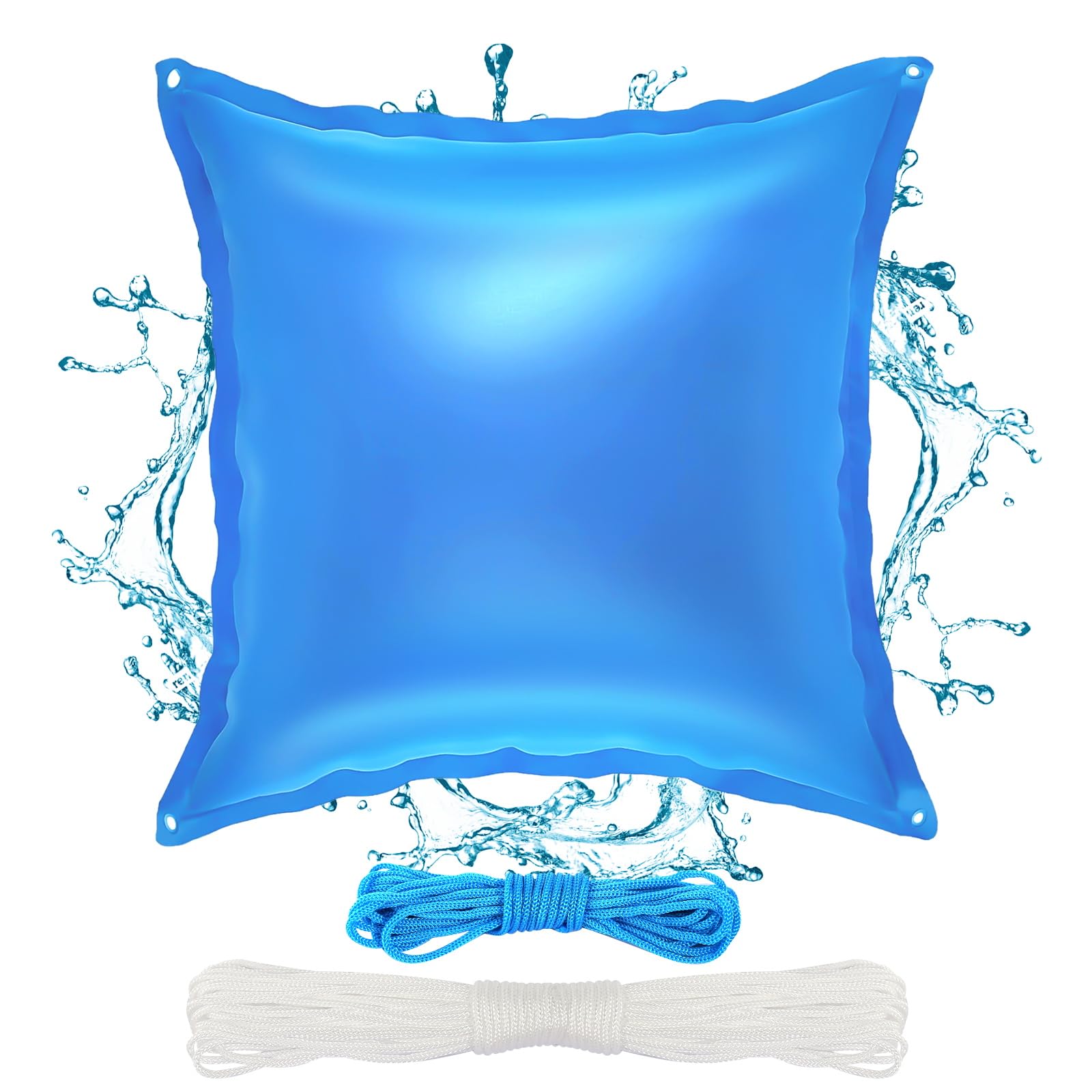 Coussin de piscine - Rectangulaire - 120 x 120 cm - Pour couverture de piscine - Résistant à l'hiver