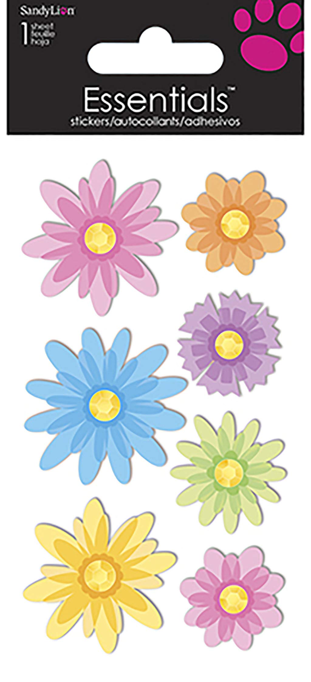 Sandylion Flowers Essentials Autocollant Grand Format