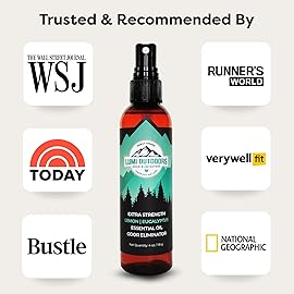 Lumi Outdoors Natural Shoe Deodorizer Spray and Foot Powder Bundle - Lemon Eucalyptus and Foot Powder