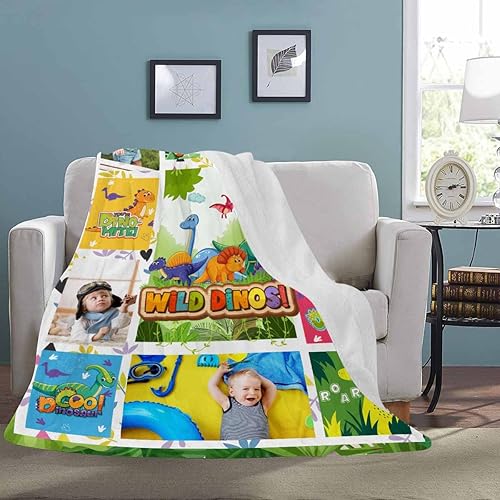 Miniatura 3 de Manta personalizada con foto y nombre para niños, mantas personalizadas para niños pequeños y adultos, manta personalizada para bebés y adultos,