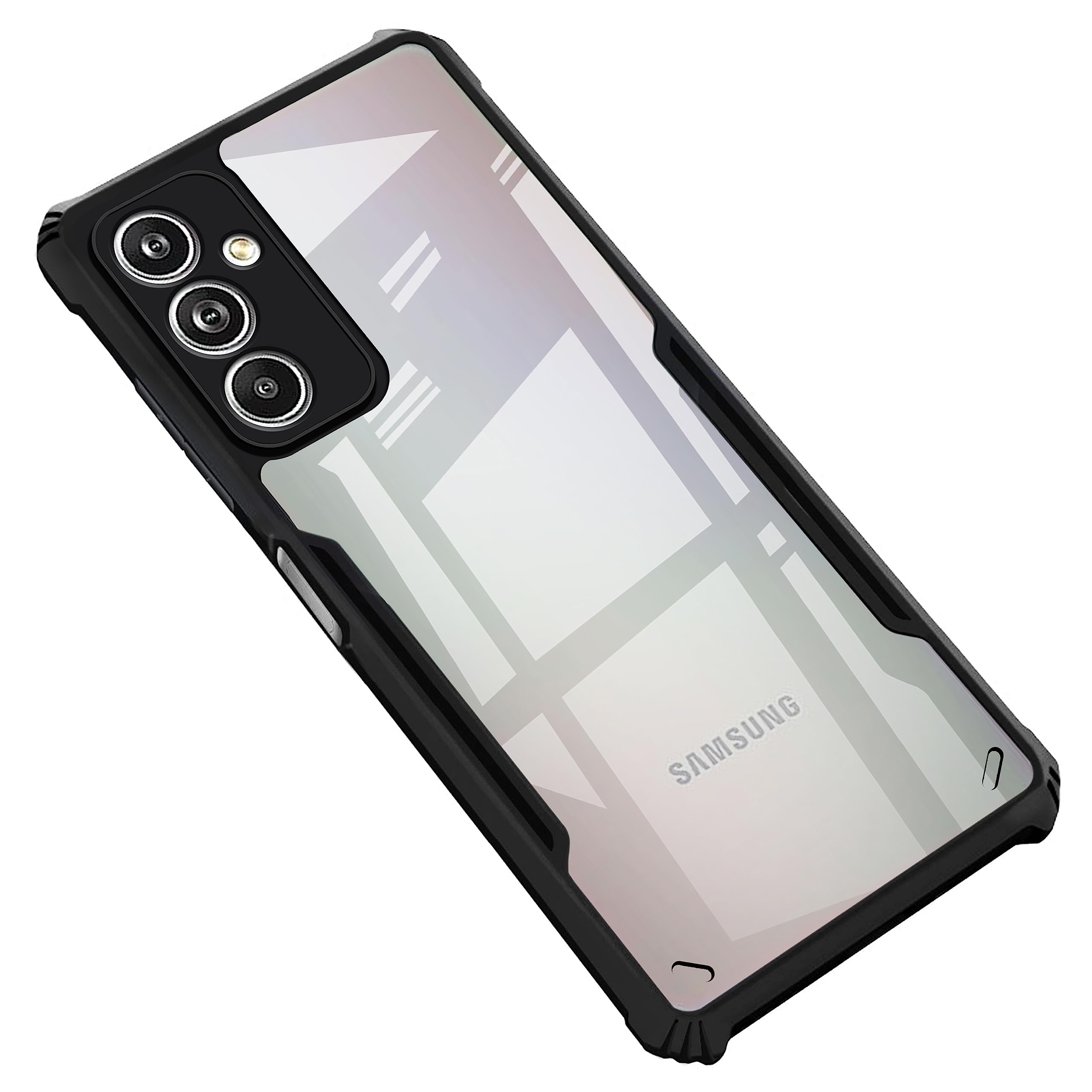 Amazon Brand - Solimo Back Case Cover for Samsung Galaxy F54 5G (Polycarbonate, Thermoplastic Polyurethane_Matte Black) (B0C8HQ7DVC) Amazon Price History, Amazon Price Tracker
