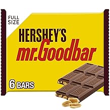 HERSHEYS MR. GOODBAR Schokolade mit Erdn&uuml;ssen Candy Bars, 1,75 oz 6 Count
