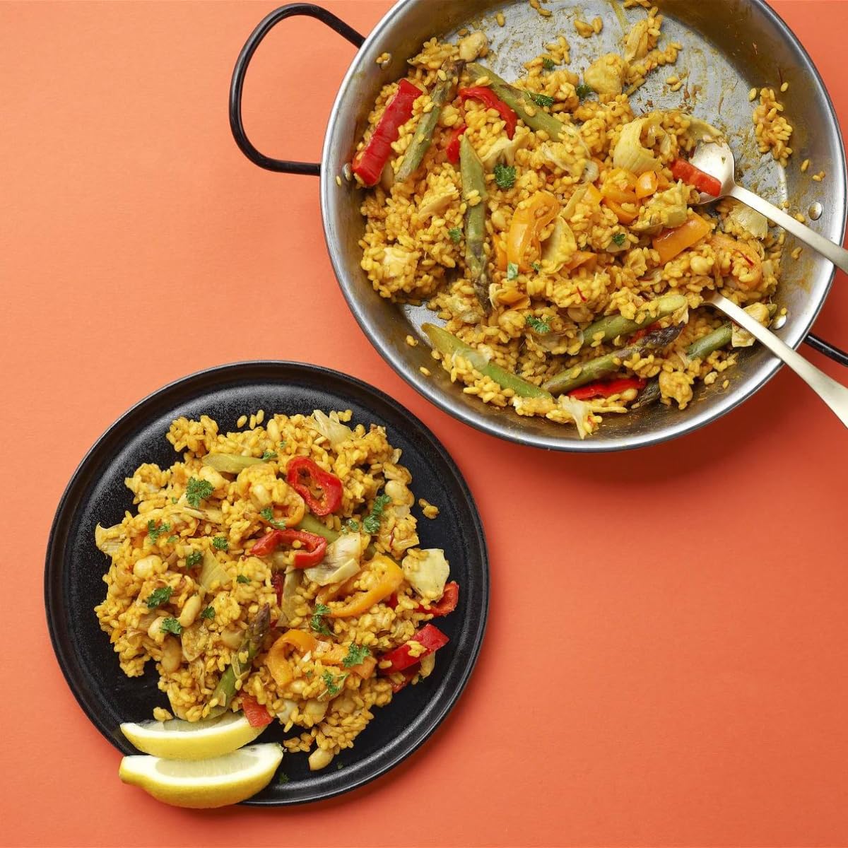 REISHUNGER Paella Reis – 3 x 3 kg – Sorte: Albufera Paella | Paella Reis aus Spanien – Rundes Korn mit angenehmem Biss
