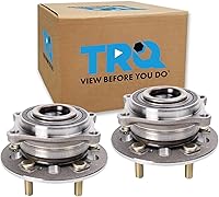 Vista 236 de TRQ Par de conjunto de cubo de cojinete de rueda delantera izquierda derecha, 2 piezas compatible con Lexus GX460 2003-2009 GX470 2003-2023 Toyota