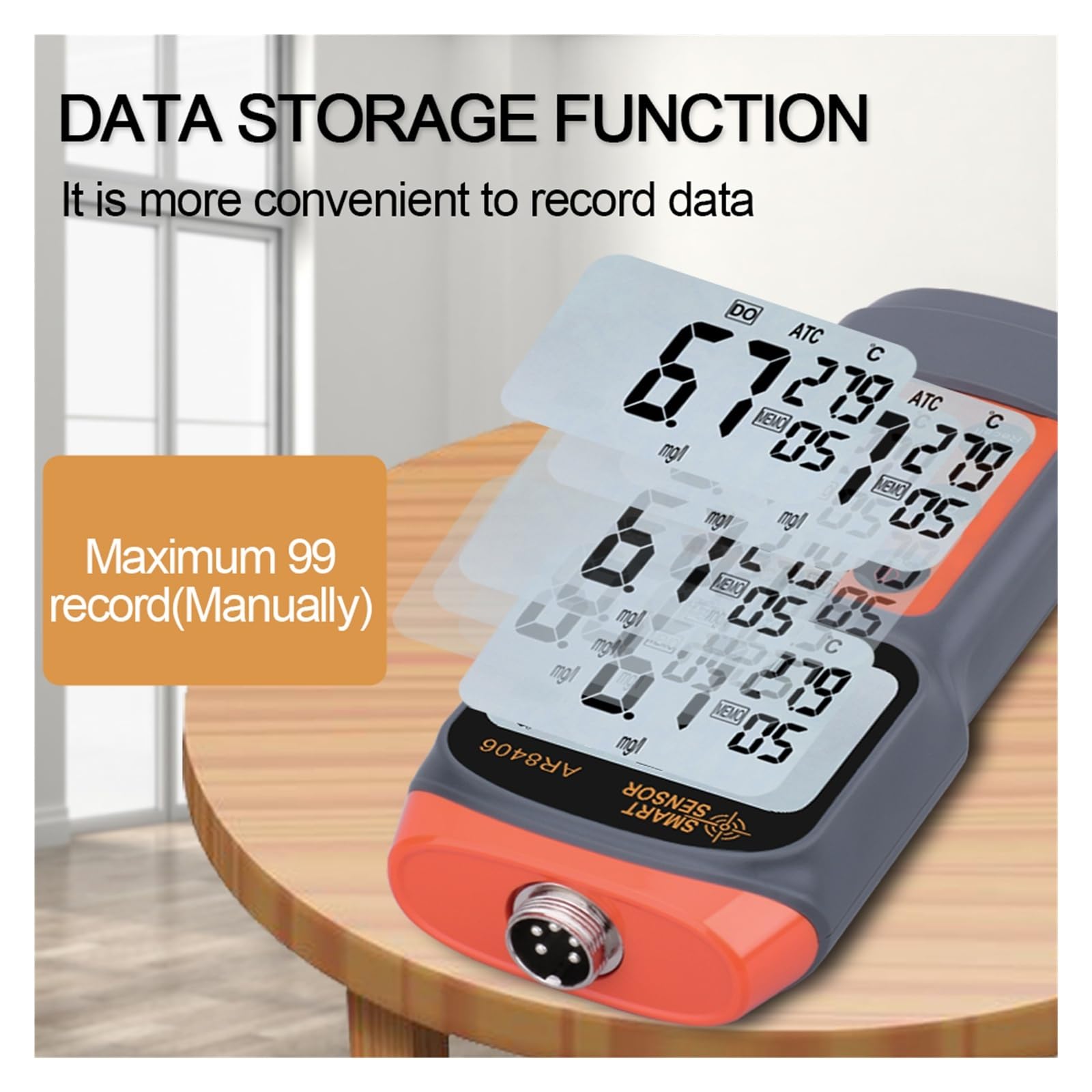 Medidor Digital Profesional de Calidad del Agua, comprobador de oxígeno disuelto (OD), Detector de Contenido de 0-30 MG/L.