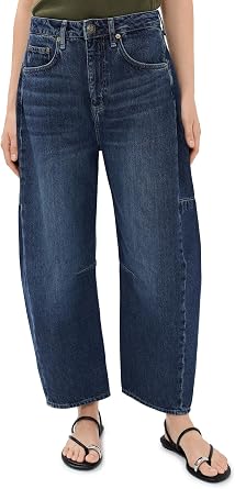 rag & bone Womens Charlie Barrel Jeans