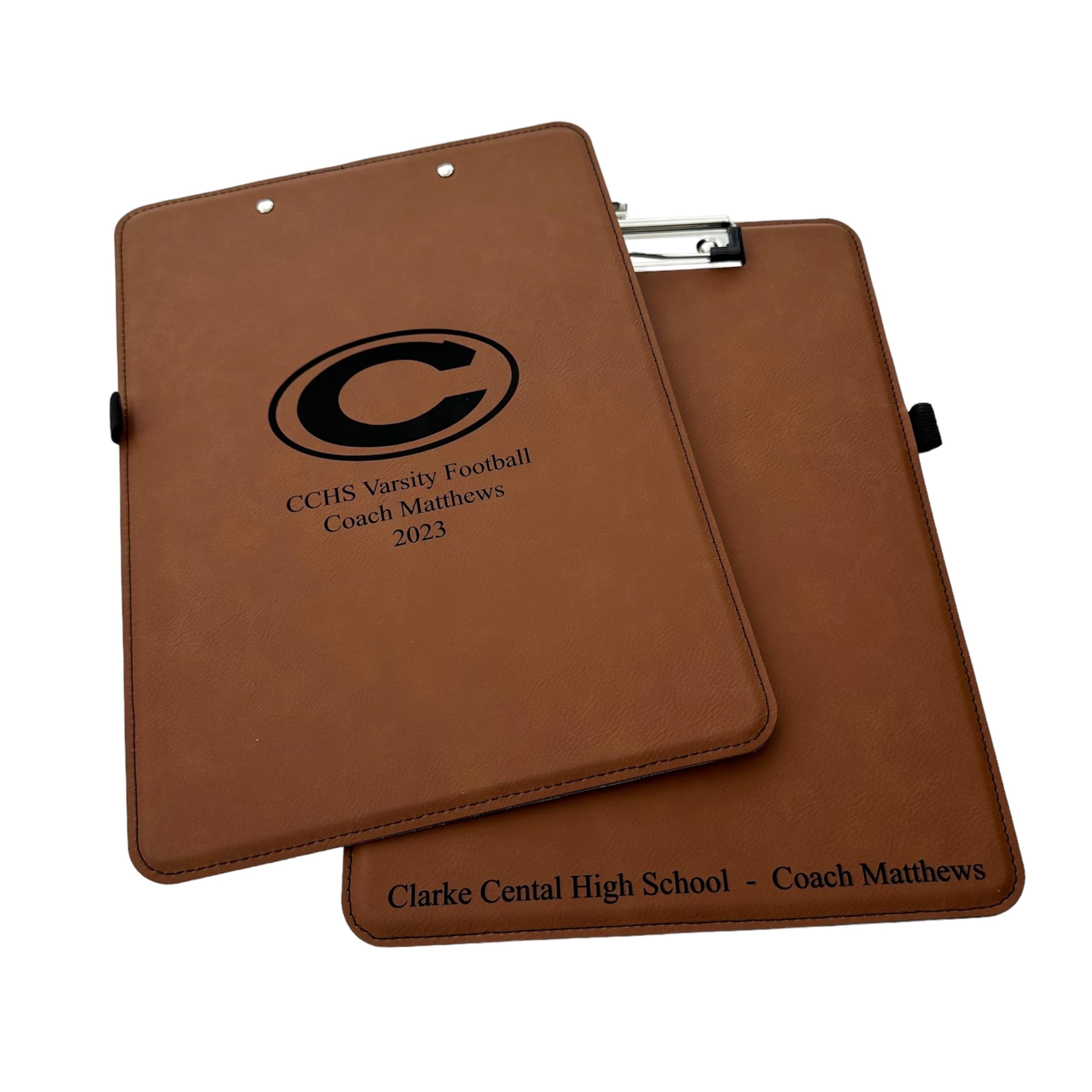 Custom Logo Clipboard Laser Engraved Clip Board (Rawhide)