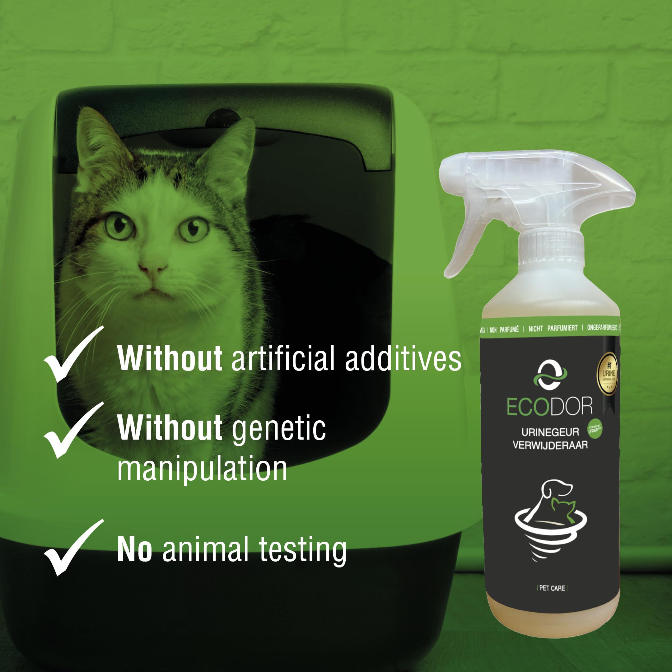 UF2000 4Pets Eliminator Zapachu Moczu 2500ml Koncentrat 1:5 Enzymatyczny Środek Czyszczący