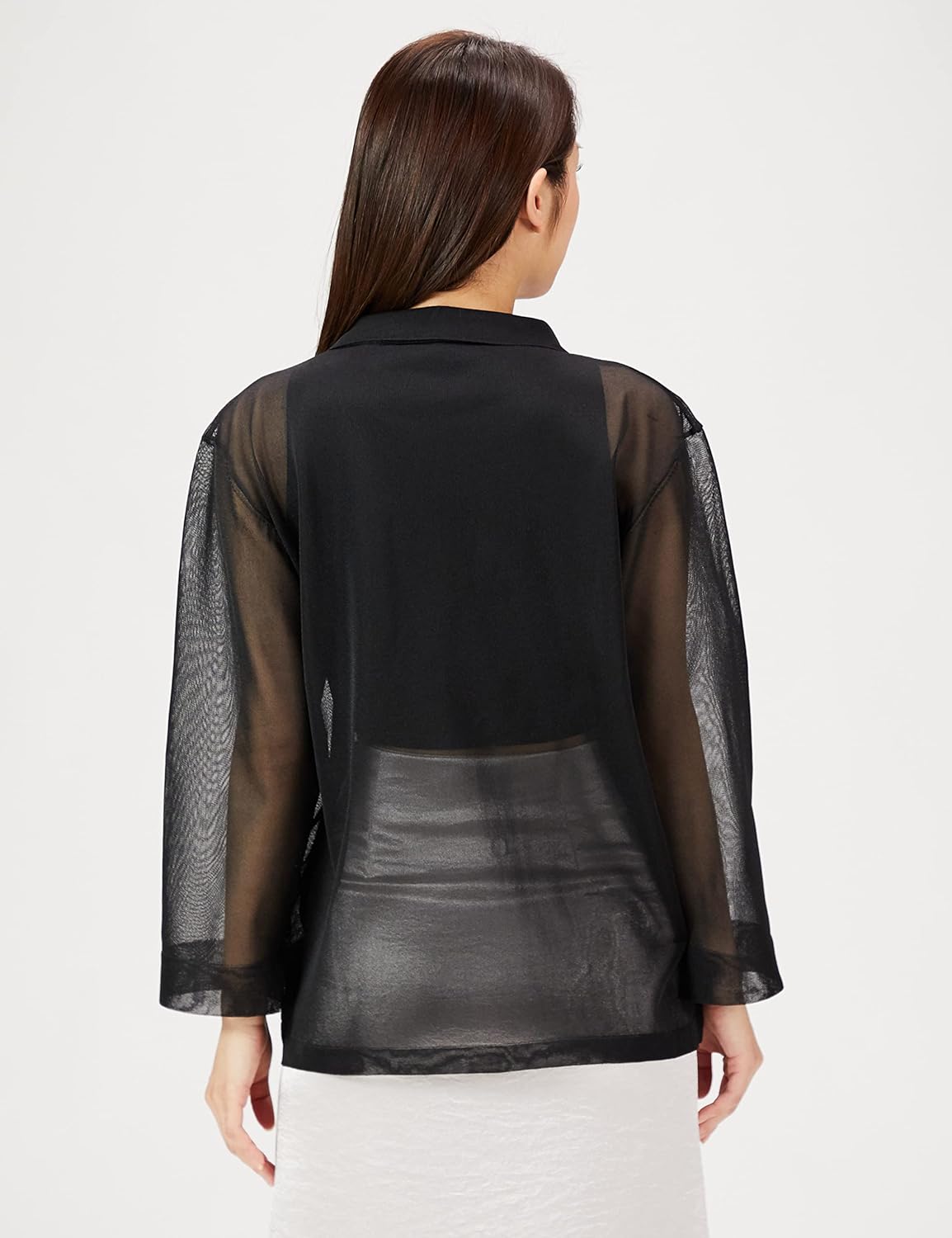 Amazon | [スナイデル] シースルーニットジャケット SWNJ224039