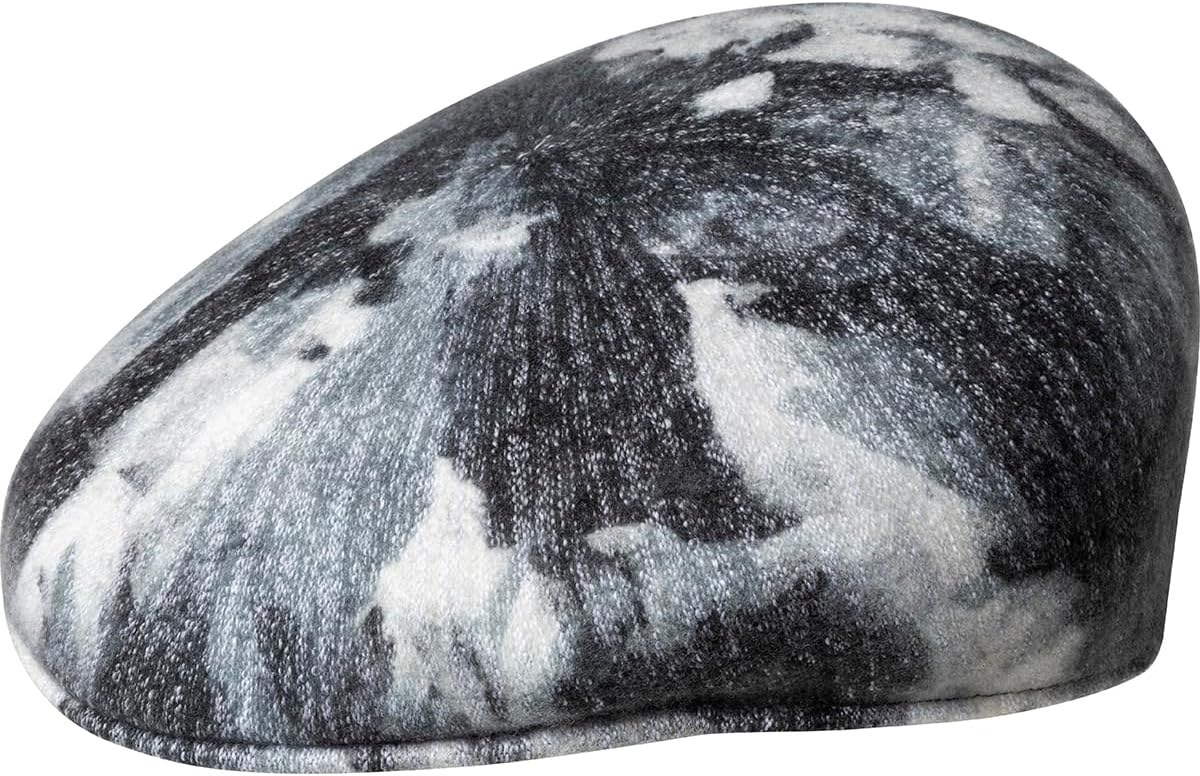 Kangol Heathered Tie Dye 504 Hat - Glacier/Starry Blue/M Ivy Caps & Flat Caps