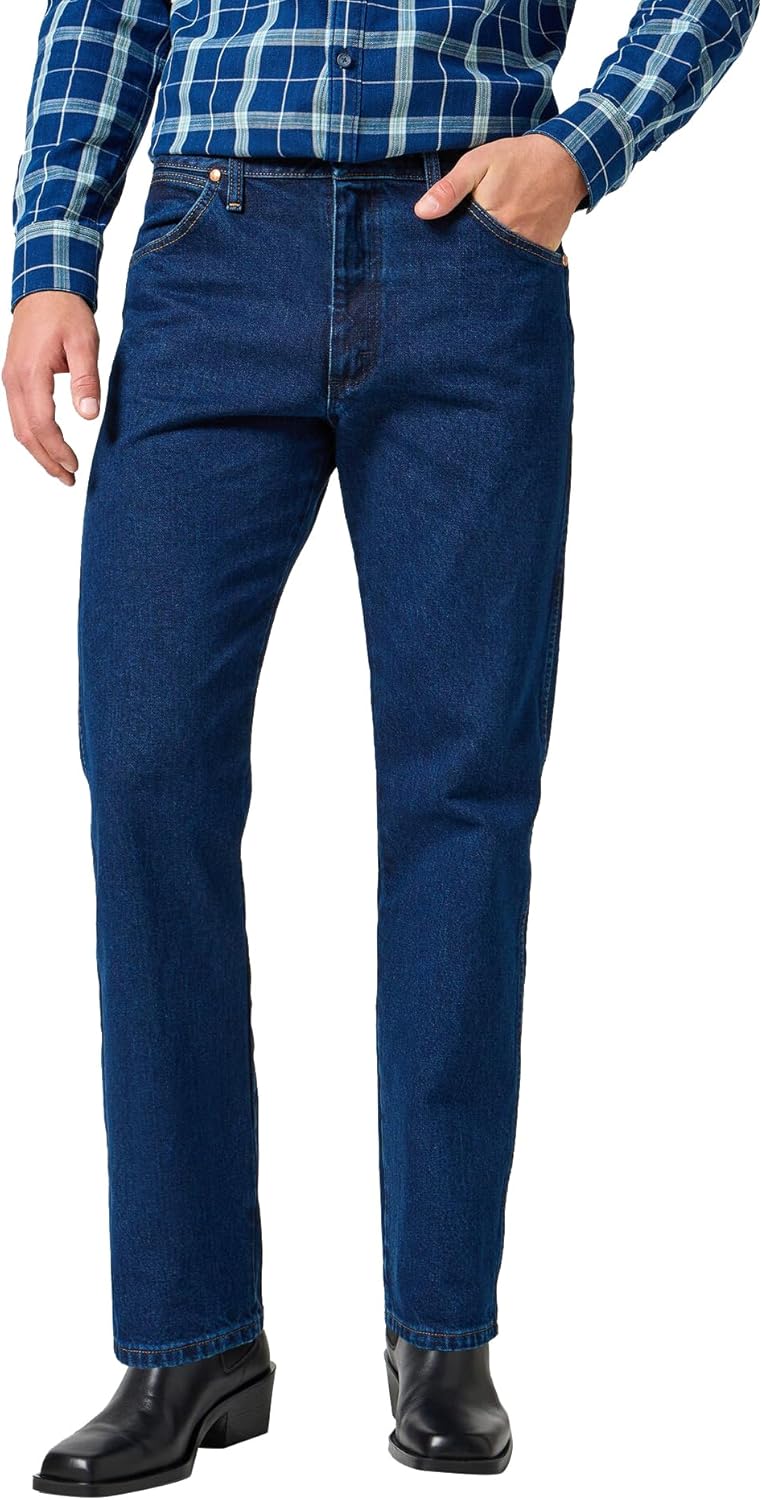 Wrangler メンズ 13MWZ カウボーイカット オリジナルフィットジーンズ, プレウォッシュ インディゴ, 30W x 3 並行輸入品 Wrangler メンズ 13mwz カウボーイカット オリジナルフィットジーンズ
