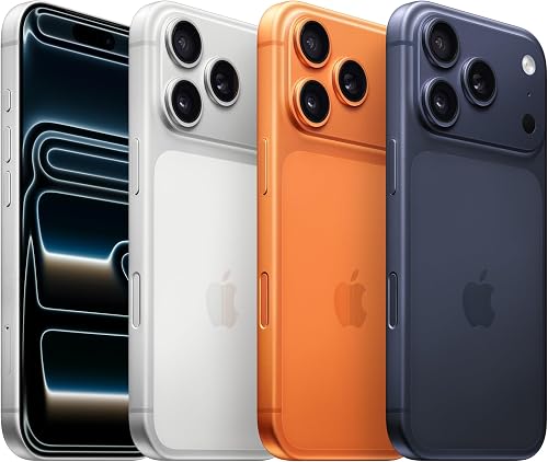 Apple iPhone 17 Pro 1 To : Écran 6,3 pouces avec ProMotion jusqu’à 120 Hz, Puce A19 Pro, Autonomie prodigieuse, Système caméra Pro Fusion avec caméra avant Center Stage ; Bleu intense - 5