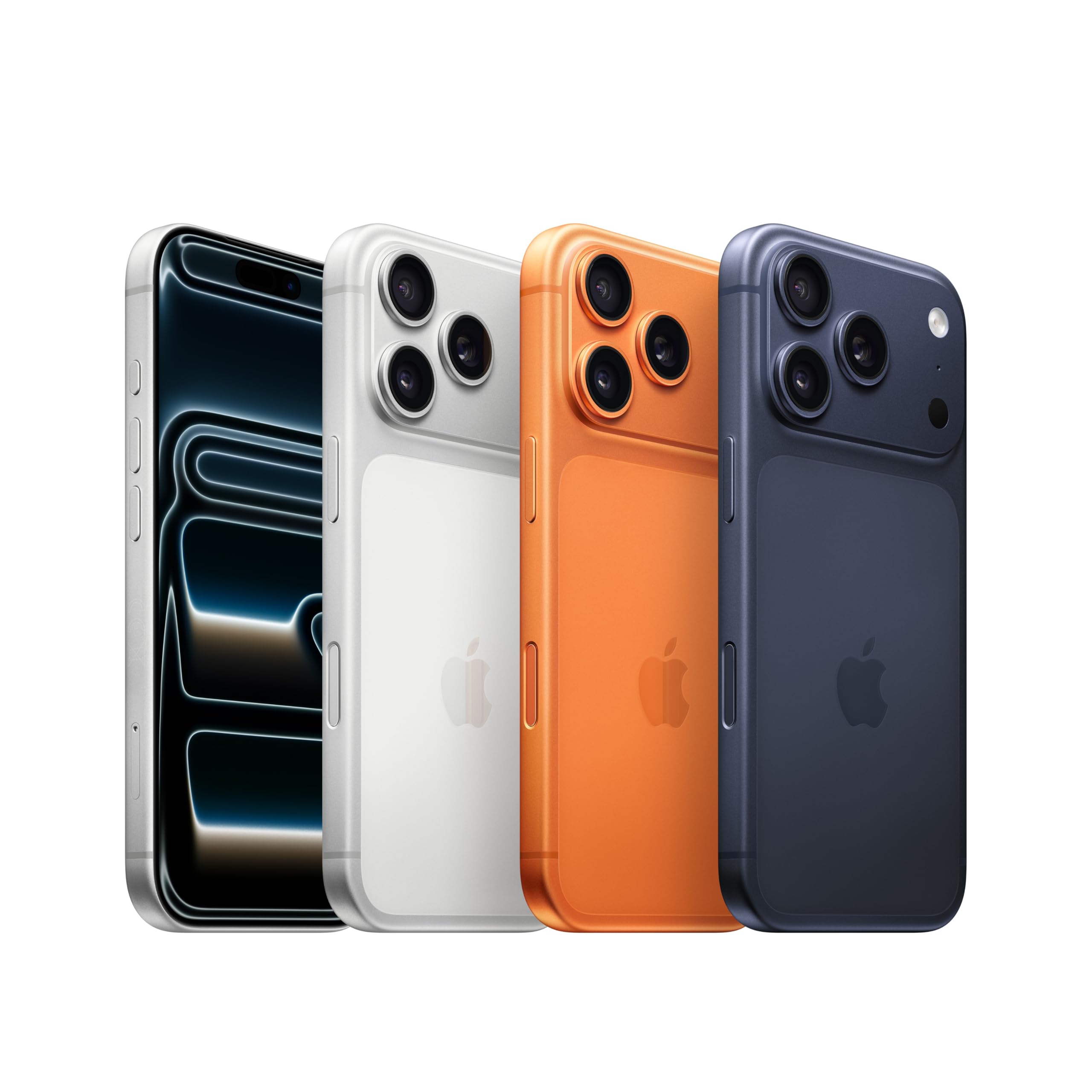 Apple iPhone 17 Pro 256 GB: 6.3-inch Display with ProMotion up to 120Hz, A19 Pro Chip, Breakthrough Battery Life, Pro Fusion Camera System with Center Stage Front Camera; Cosmic Orange