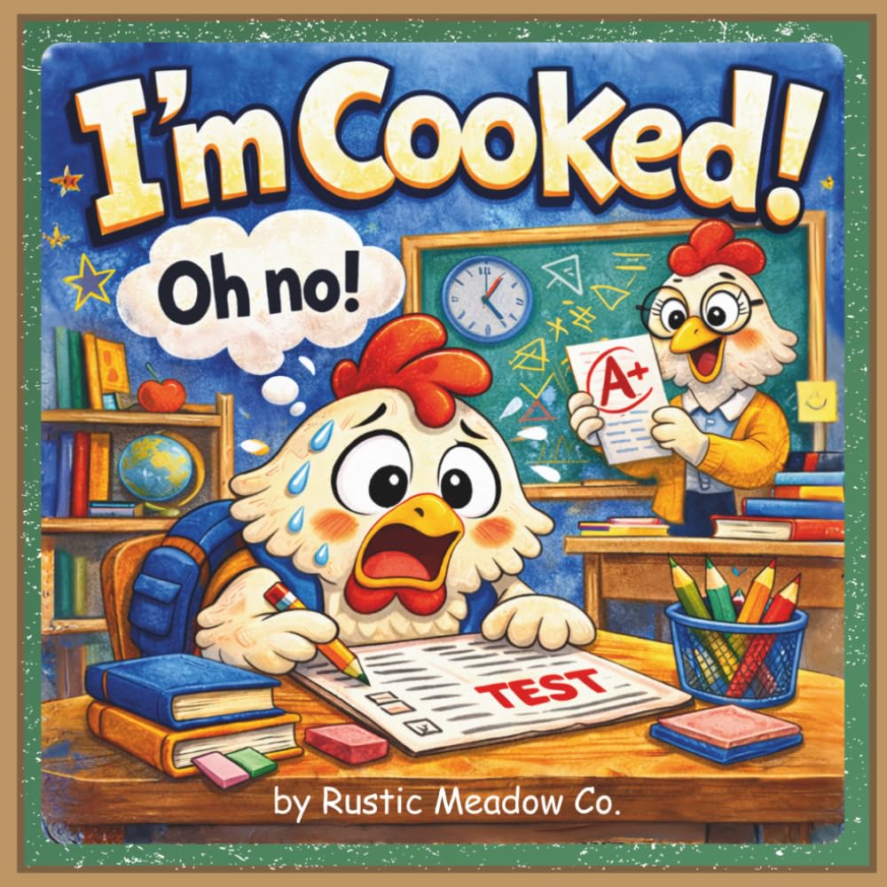 I'm Cooked!: A Fun Children's Book About Test Anxiety, School Worries, and Building Confidence