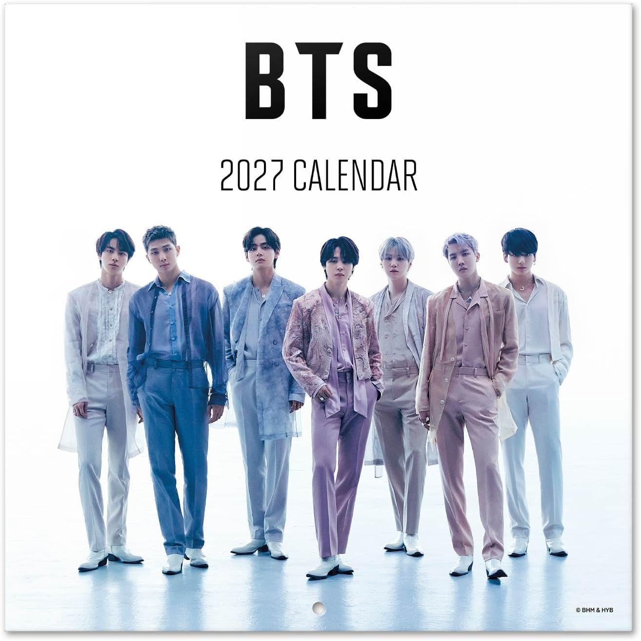 Amazon | BTS（輸入版） 2027年カレンダー 壁掛け CL-2502 おまけ (BTS