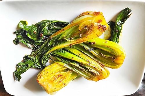 Miniatura 5 de TomorrowSeeds - Golden Heart Bok Choy Seeds - Más de 500 unidades - para plantar 2025 amarillo verde Pok Pak Choi col cantonesa tallo blanco