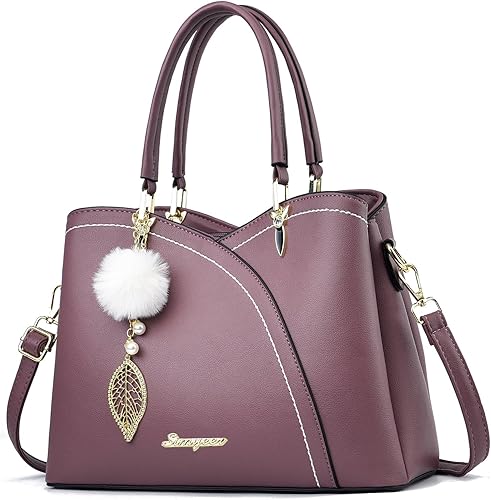 Miniatura 17 de Bolsos y carteras con asa superior, bolsas de hombro, bolsos mensajeros y de mano para damas 1-2-vino,1-1-caqui,1-2-vinos,1-3-rosa,1-5-azul,1-5-lp