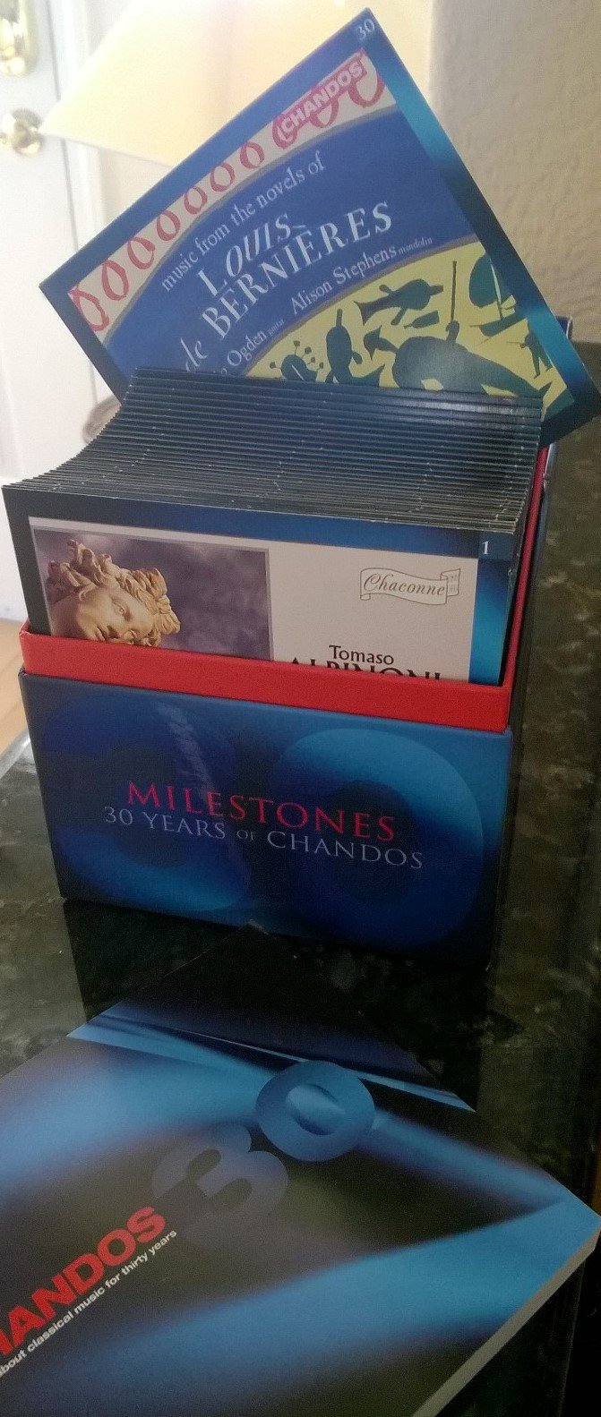 Chandos 30th Anniversary Milestones