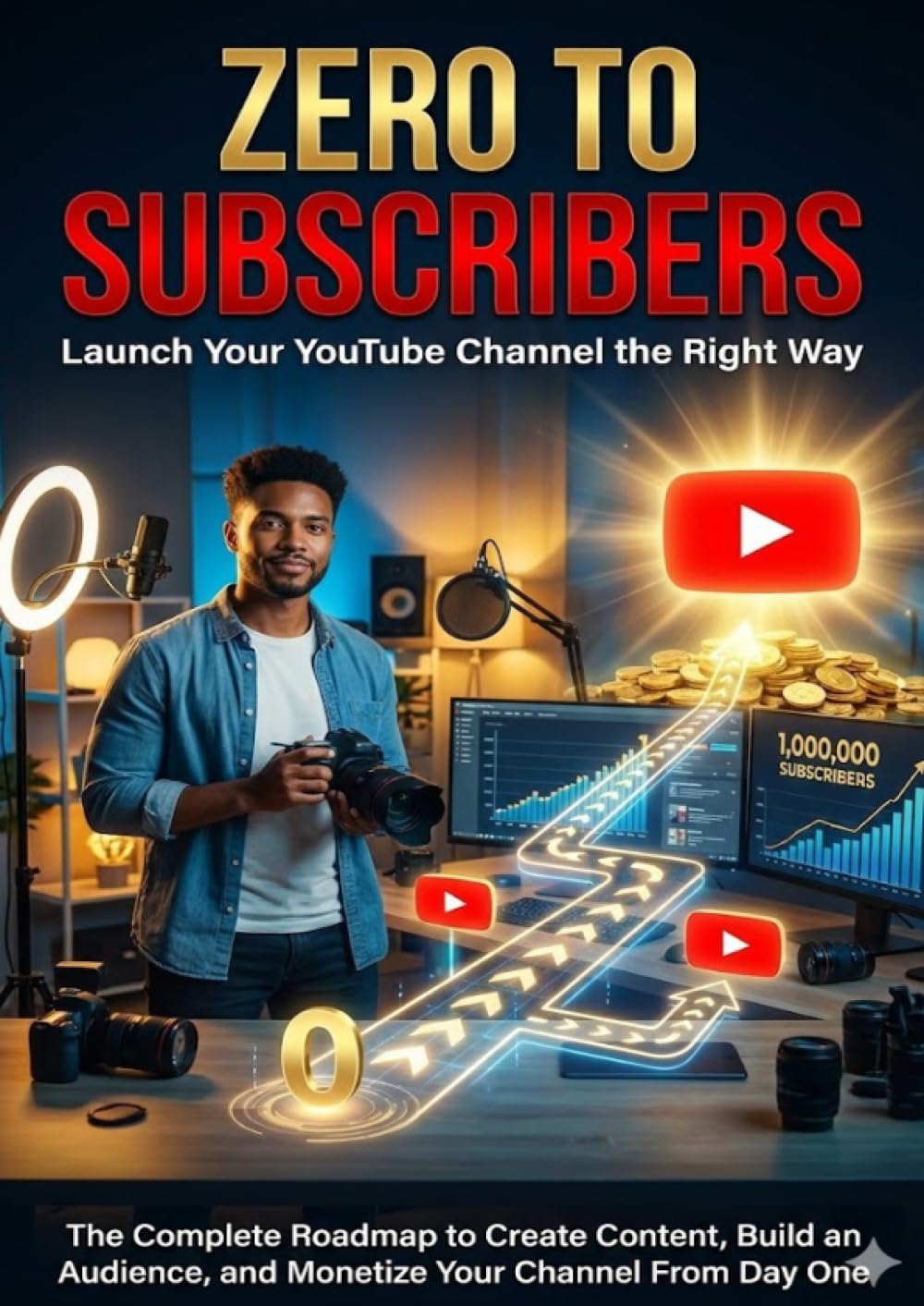 Zero to Subscribers: Launch Your YouTube Channel the Right Way: The Complete Roadmap to Create Content, Build an Audience, and Monetize Your Channel From Day One