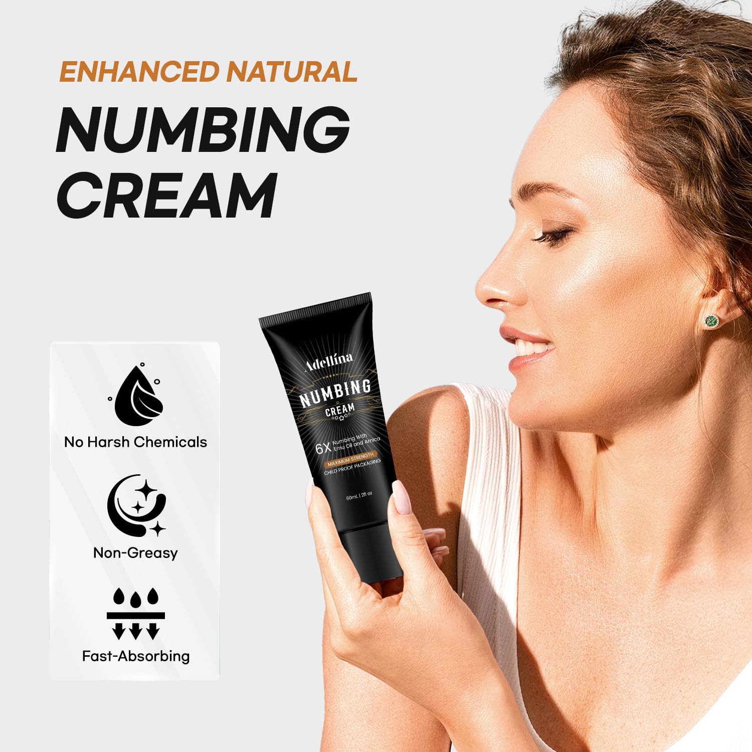 Numbing Cream Maximum Strength: Long Lasting Extra Soothing with Arnica and Emu Oil 2OZ/ 60G - Image 8