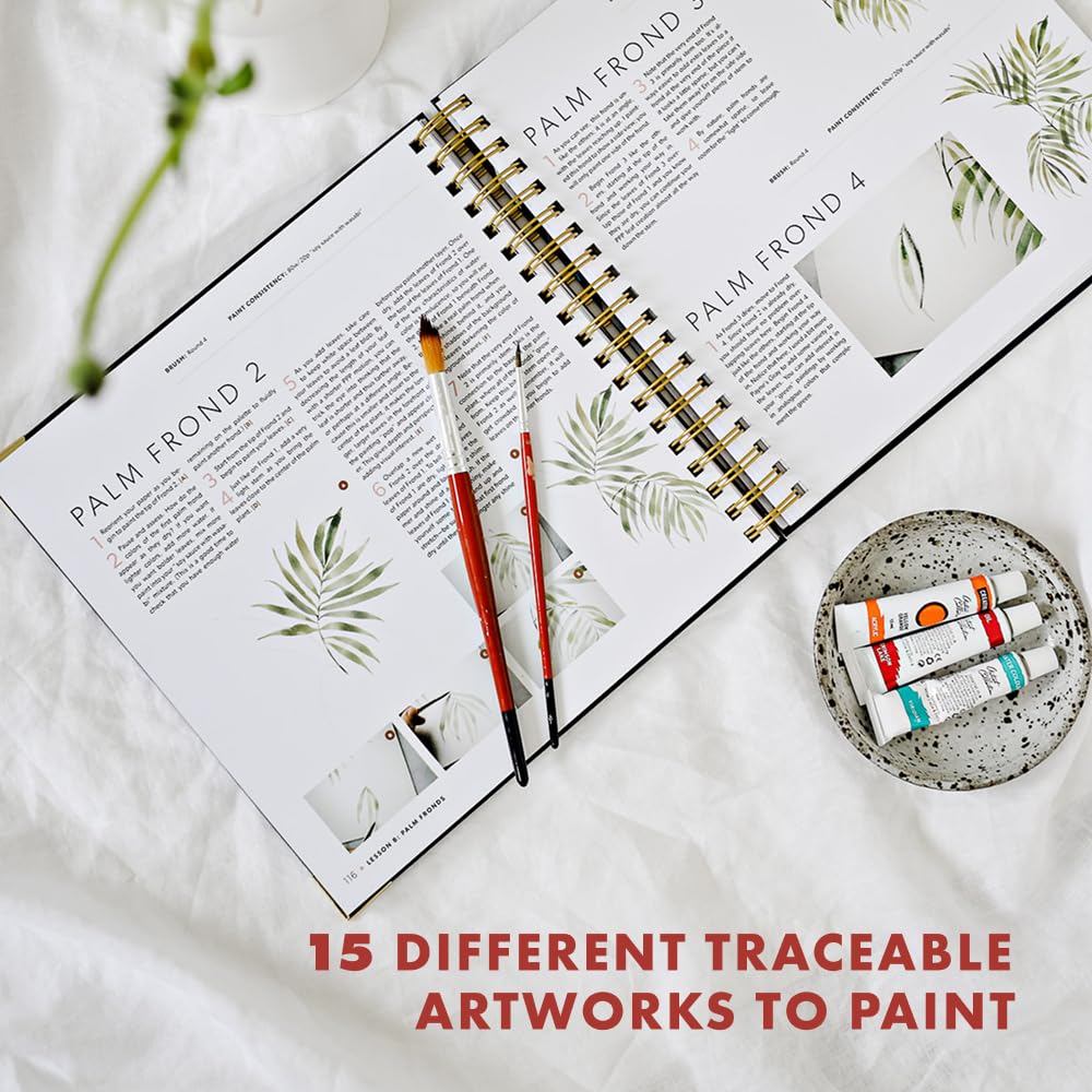 Modern Watercolor Botanicals: A Creative Workshop in Watercolor, Gouache, & Ink image 3