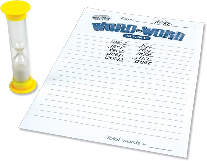 Juego de mesa Word for Word Reading Rods miniatura 4