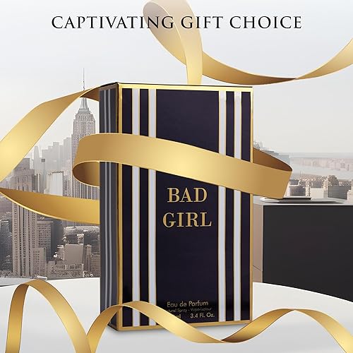 Miniatura 7 de Bad Girl Eau De Parfum para mujeres - Notas altas de mezcla de bergamota y limón con almendra y café - Notas medias de vainilla, canela y cacao -
