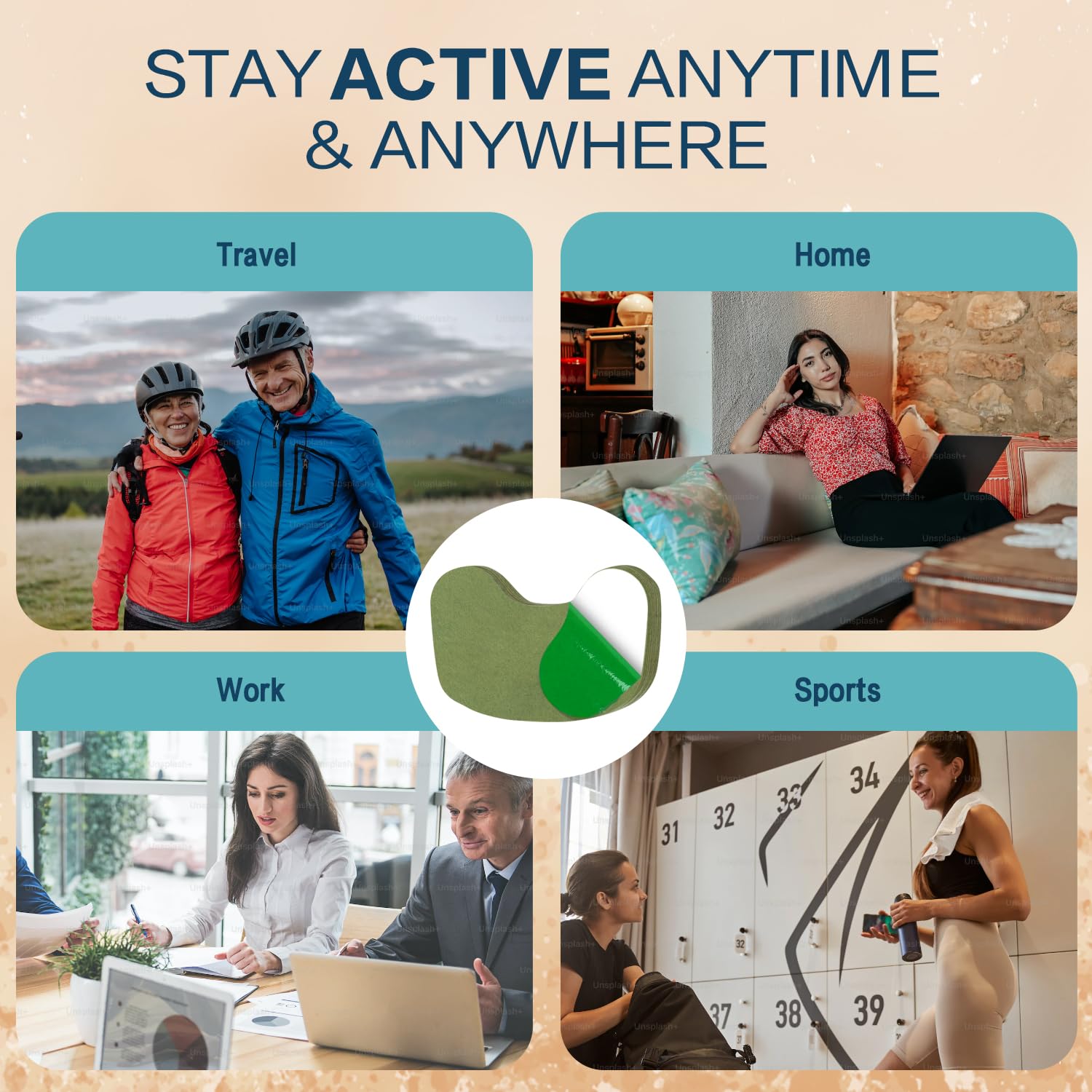 Herbal Knee Pain Relief Patches 40 Pack – Extra Strength Self-Heating Pads for Bone on Bone, Joint & Muscle Care – 12H Natural Heat Therapy Wraps for Knee, Back, Shoulder Pain Comfort image 3 of 7 B0F32XNTBV