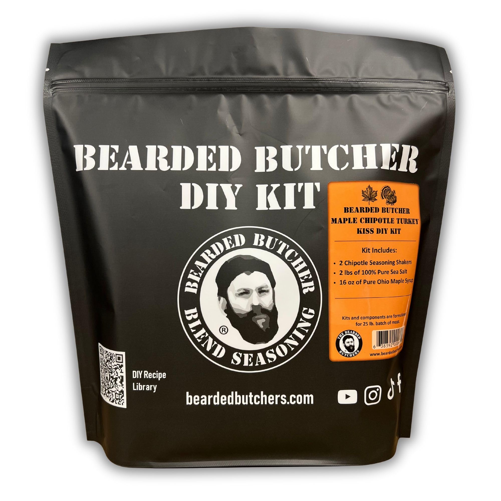 Amazon.com : Bearded Butchers Maple Chipotle Turkey KISS DIY Kit