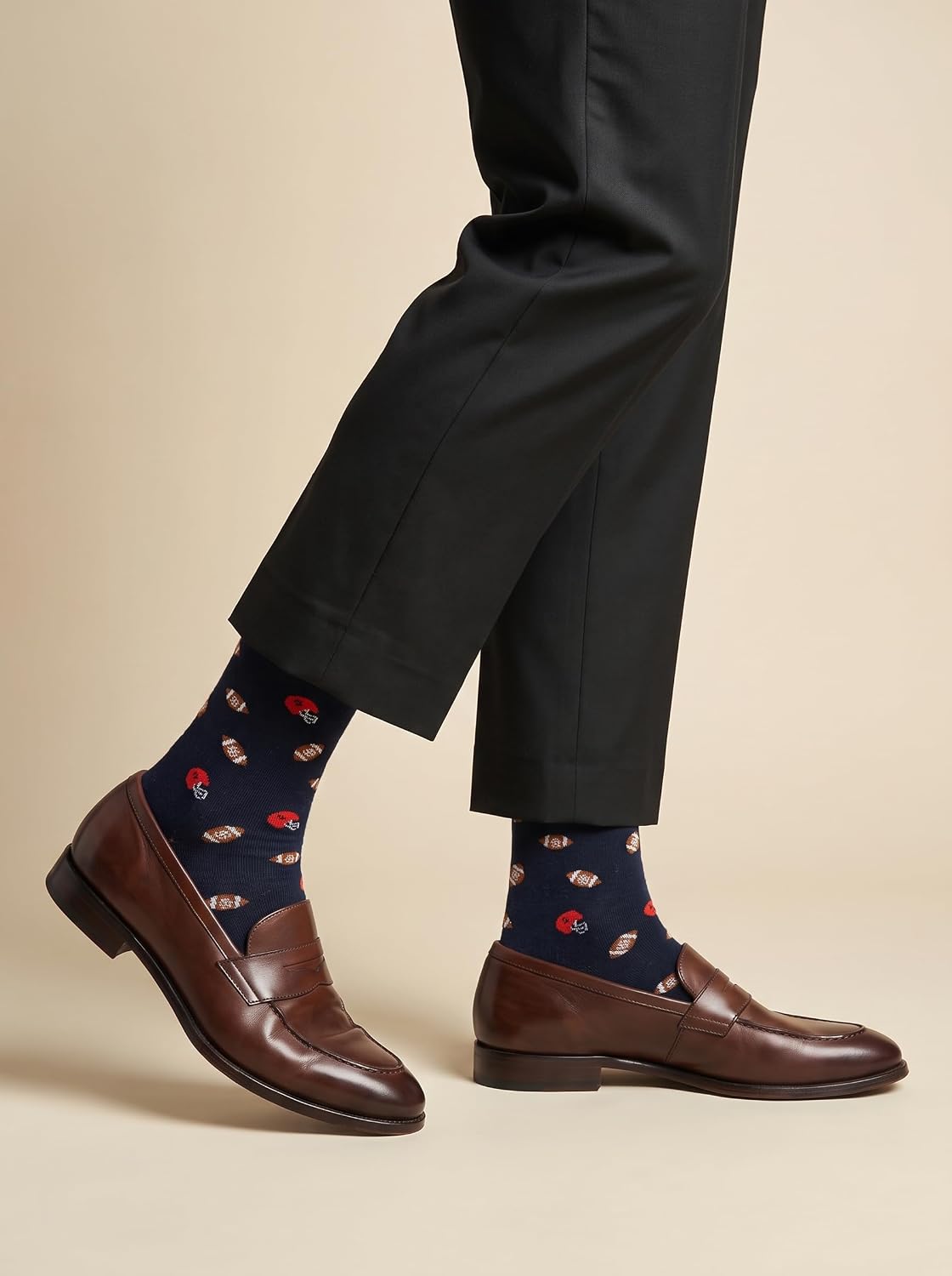 Funny Football Socks for Men, Novelty Gift for Football Lovers image 2