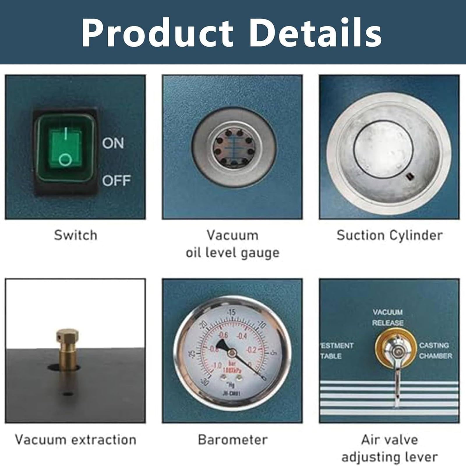 Combo profesional de fundición al vacío de 2 litros y soldador por puntos de 3 CFM, máquina de fundición de cera perdida de joyería con equipo de refinación y fusión de metales preciosos de alta