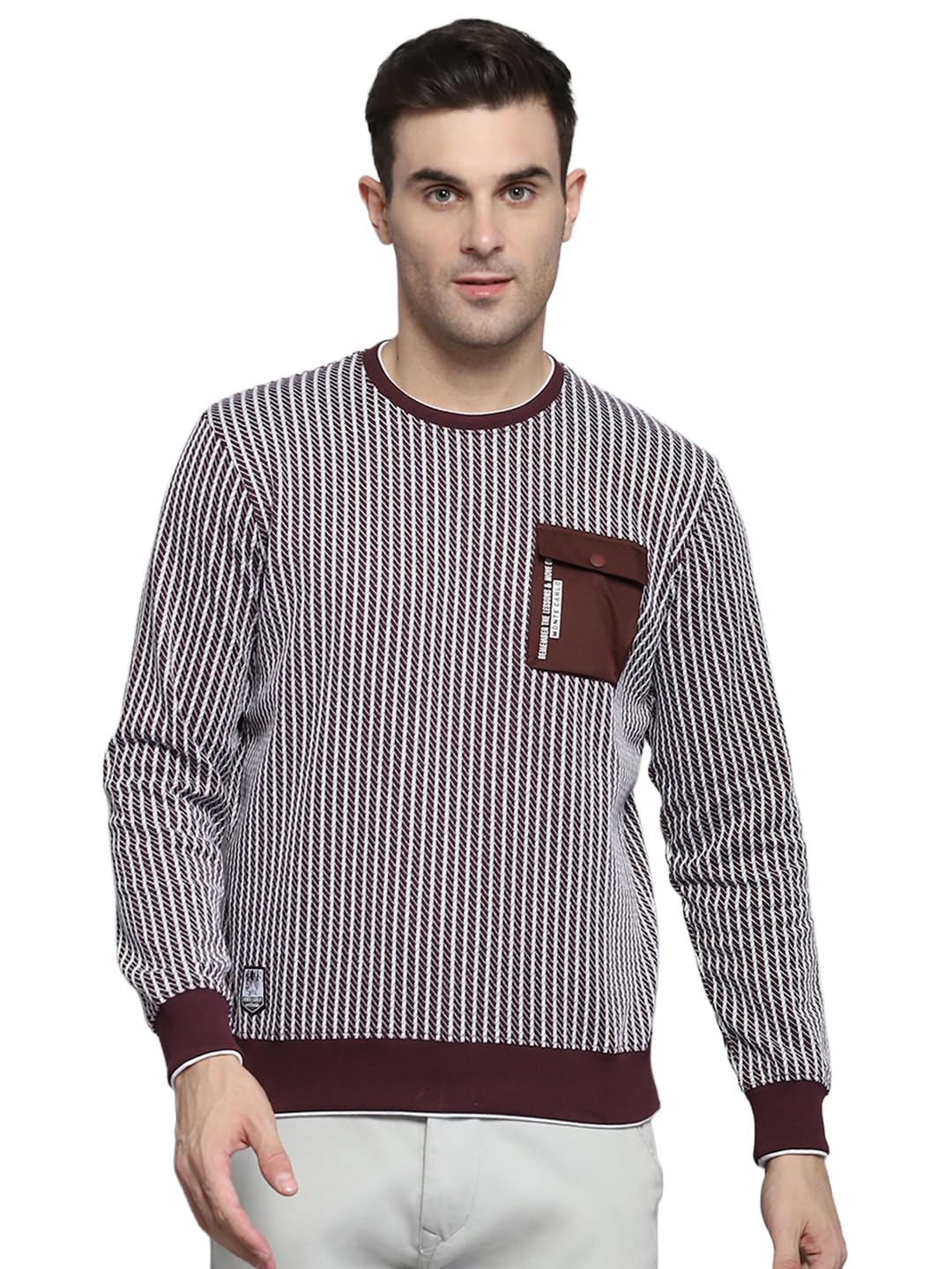 monte carlo Mens Regular Fit Full Sleeve Round Neck Tshirt | Stylish Tee for Men | Soft Comfortable Casual Tshirt for Men's (Pack of 1)-picture-17