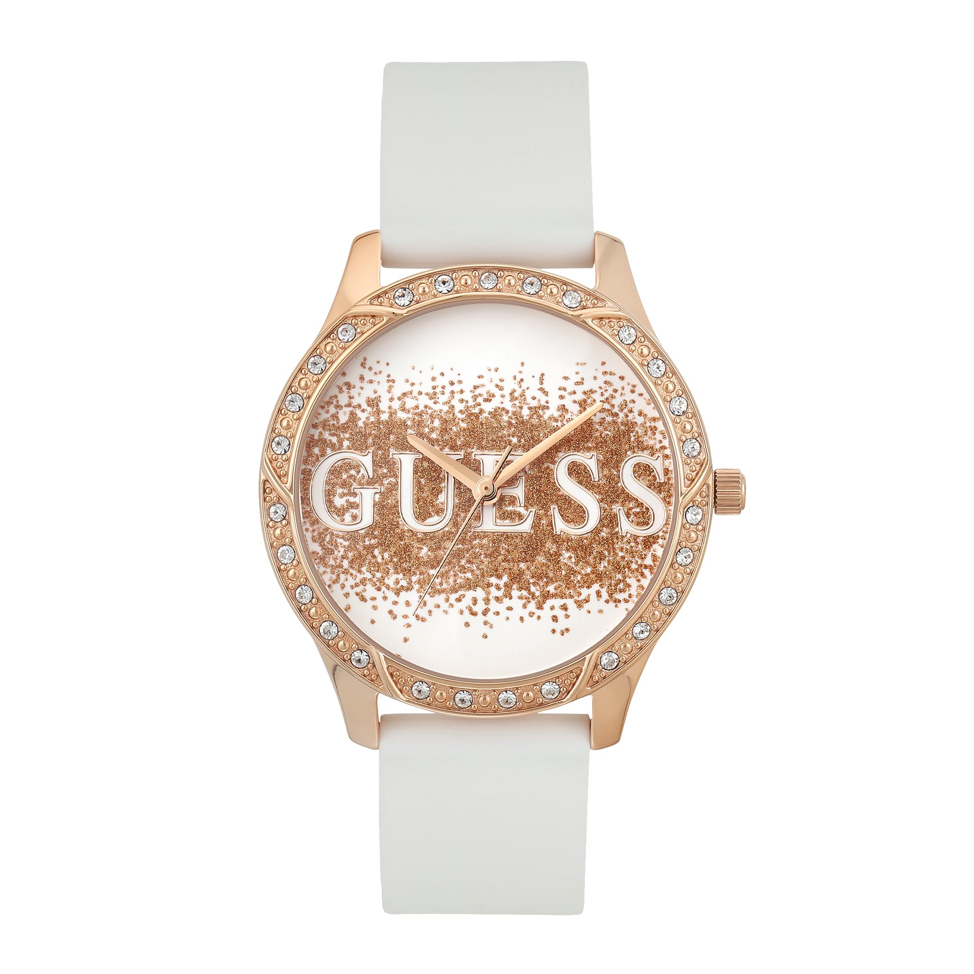 Guess White Dial Women Watch - U1356L4M (B0BYGDBLS7) Amazon Price History, Amazon Price Tracker