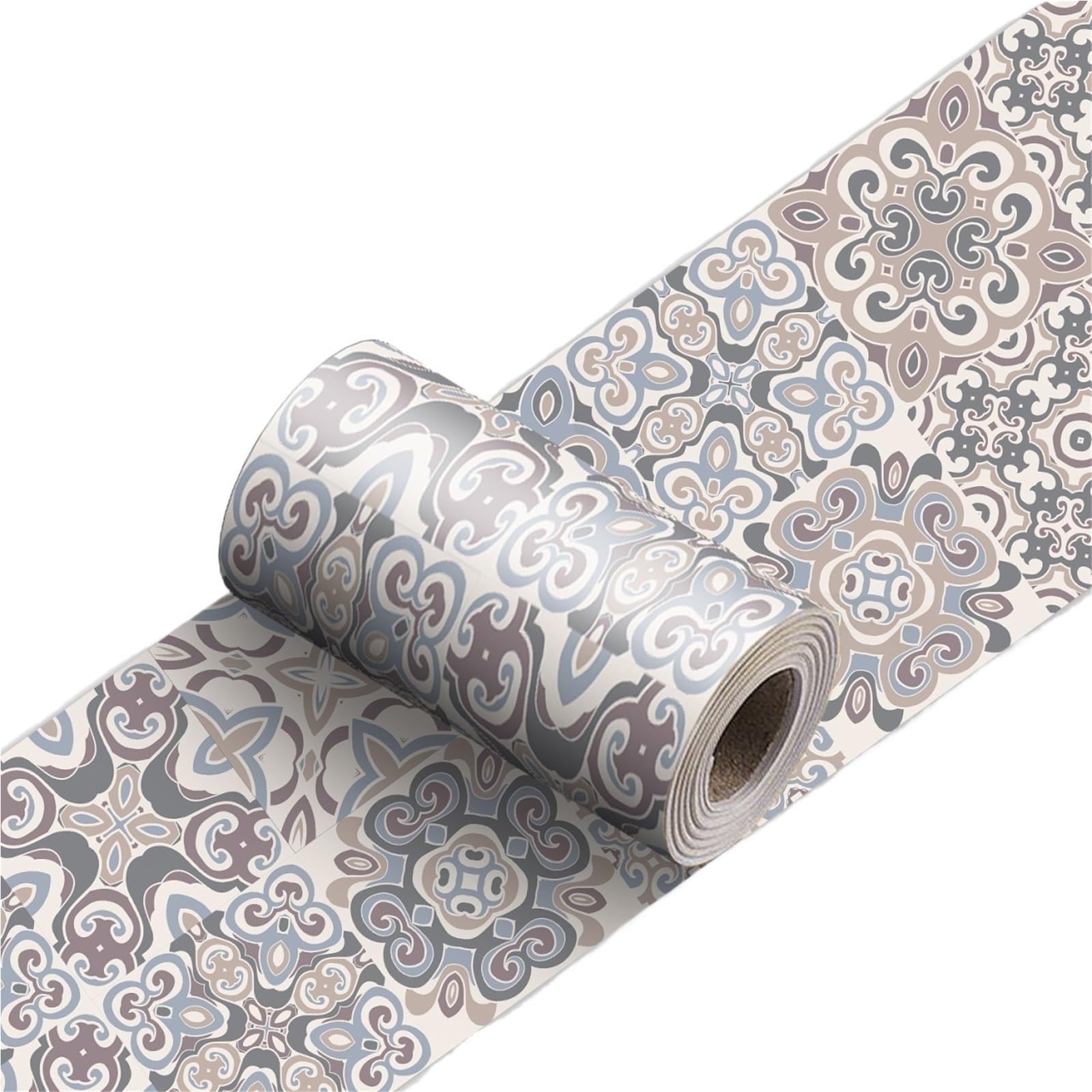 Cenefas Decorativas Adhesivas Azulejos línea de cintura tira decorativa rodapié baño Peel Stick cocina Backsplash pegatina pared cerámica(YX-154,30cmX240cmX1roll)