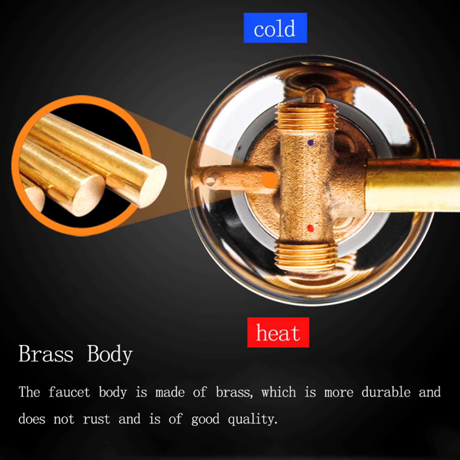 Shower Mixer Tap, Shower Tap, Shower Tap, Bath Tap, With